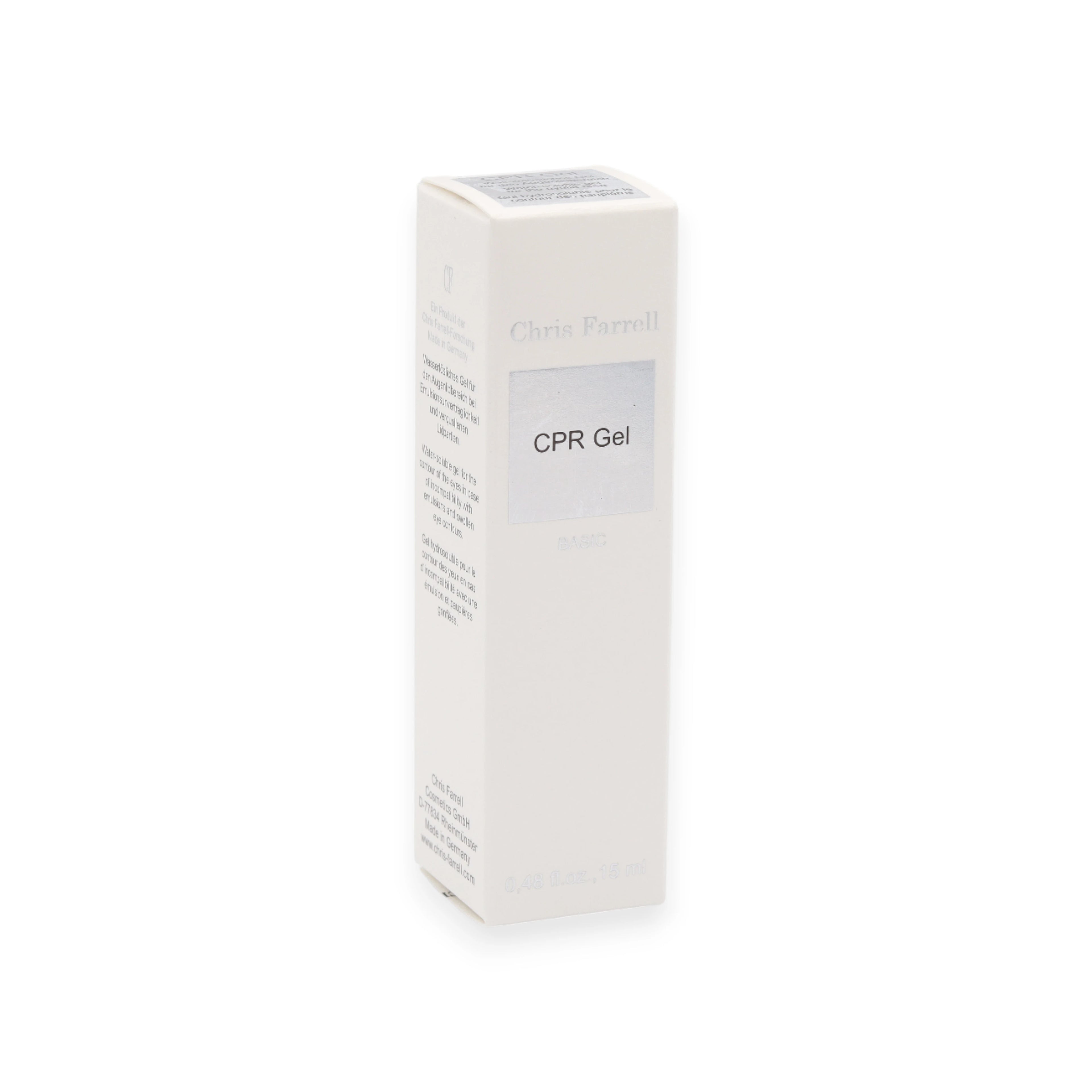 Augenlidcreme CPR Gel von Chris Farrell