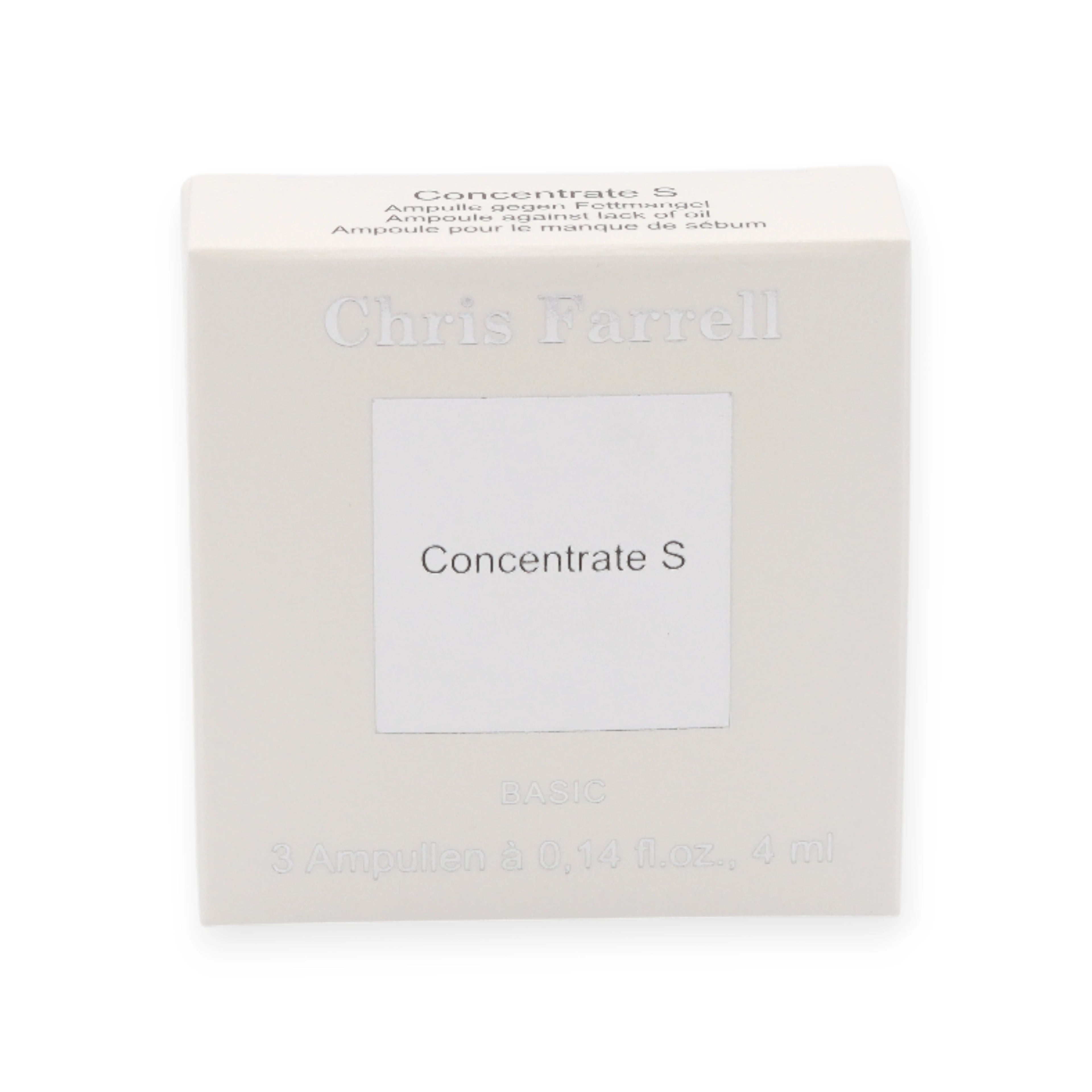 Serum Concentrate S Basic Line von Chris Farrell