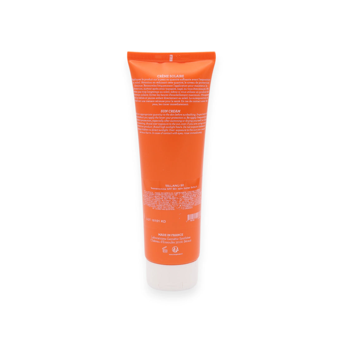 Sonnencreme Melano 50 von GERnetic - Hoher Schutz