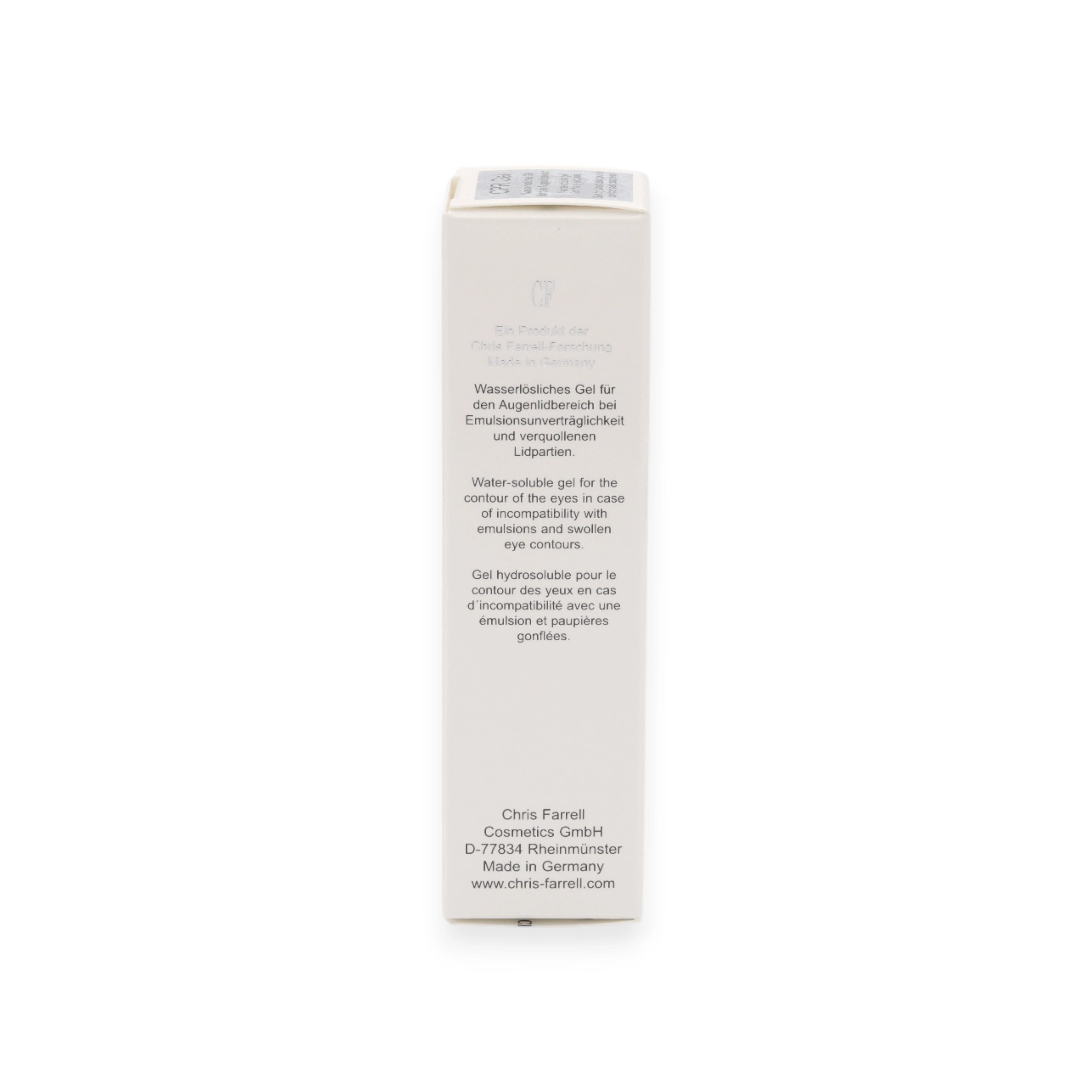 Augenlidcreme CPR Gel von Chris Farrell