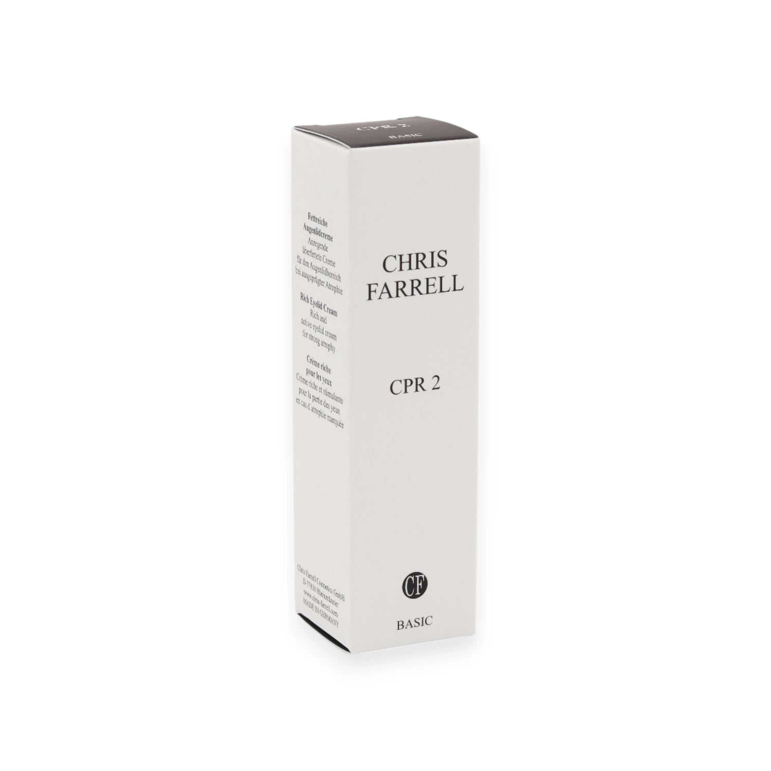 Augenlidcreme CPR 2 von Chris Farrell – Effektive Pflege