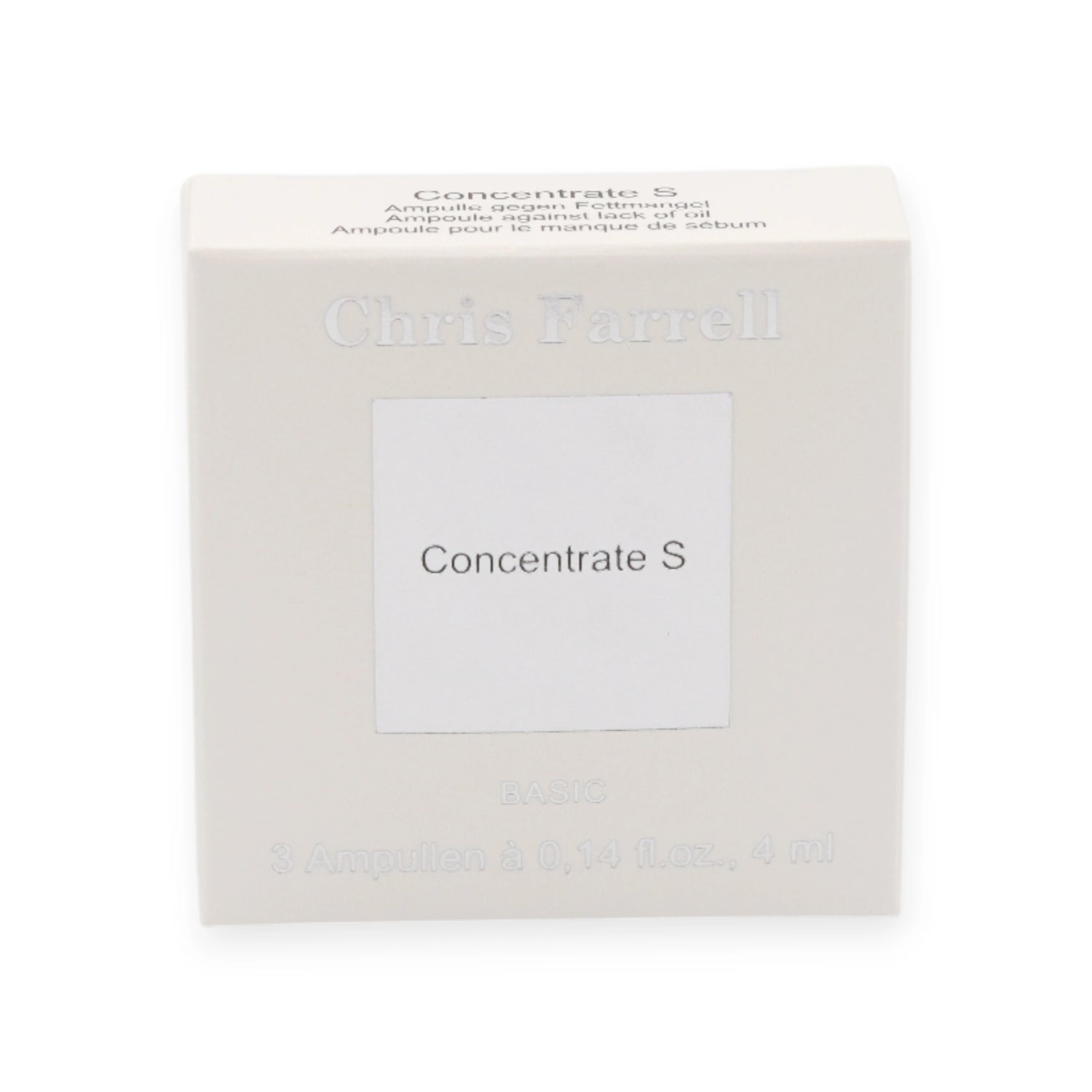 Serum Concentrate S Basic Line von Chris Farrell
